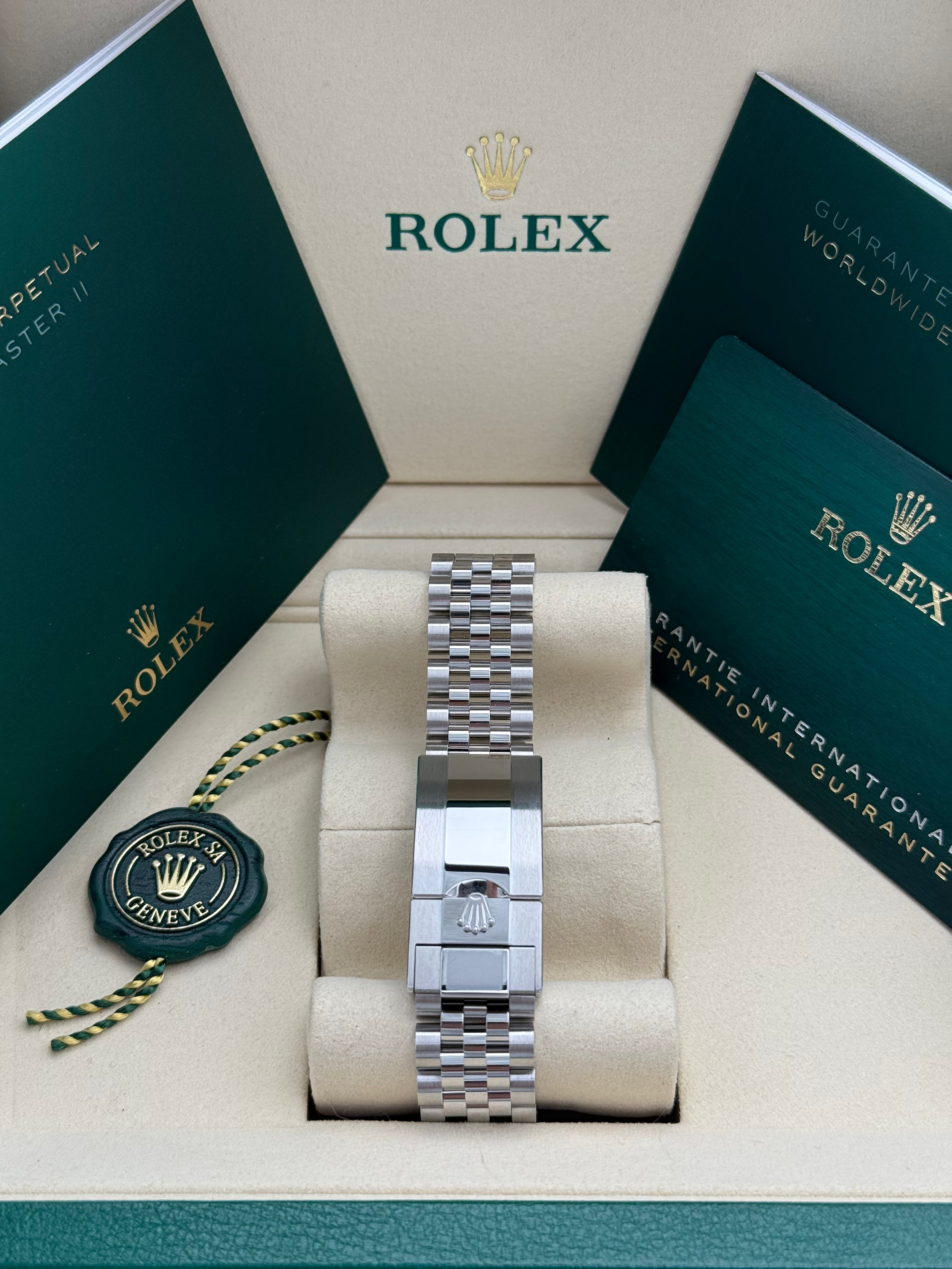 Rolex GMT Master II – Ref. 126710BLNR | Schwarzes Zifferblatt | Jubilee-Band