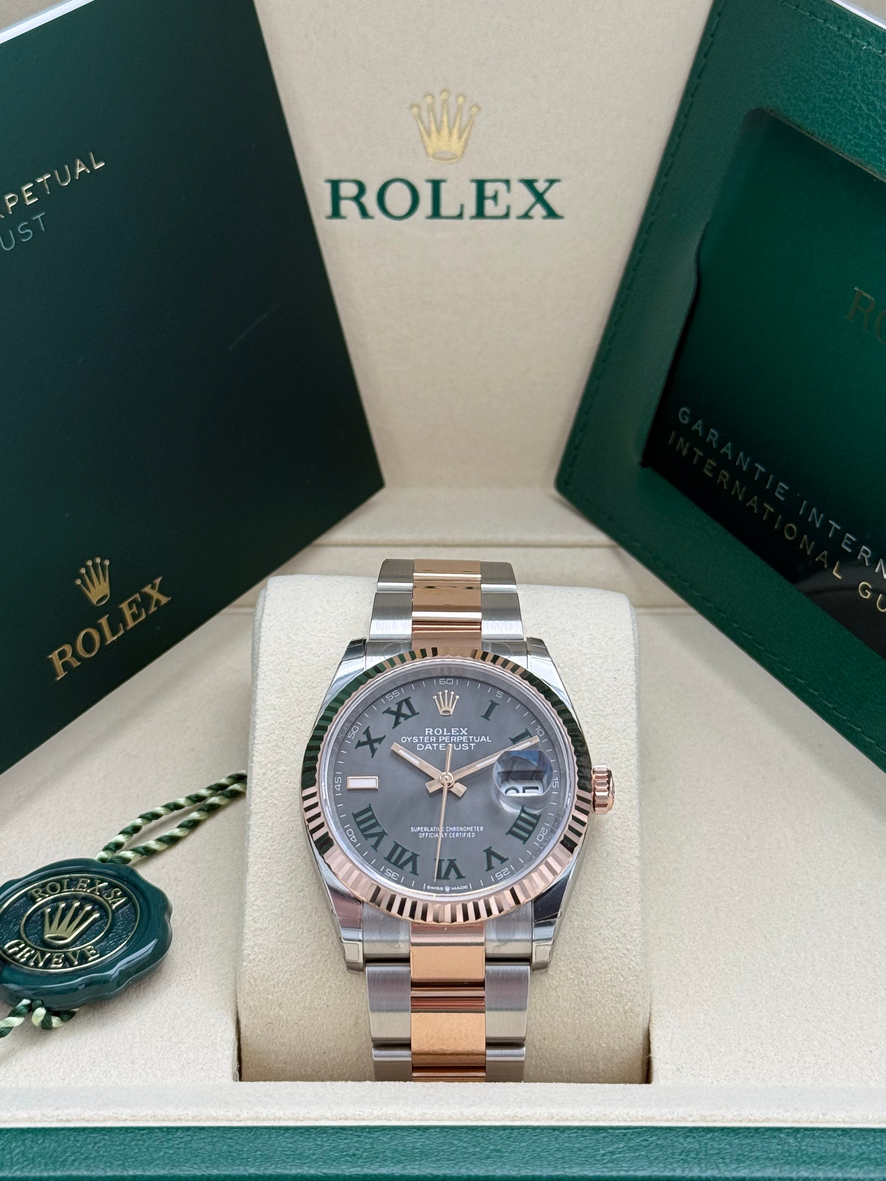 Rolex Datejust 36 – Ref. 126231 | Schiefergraues Zifferblatt | Oyster-Band