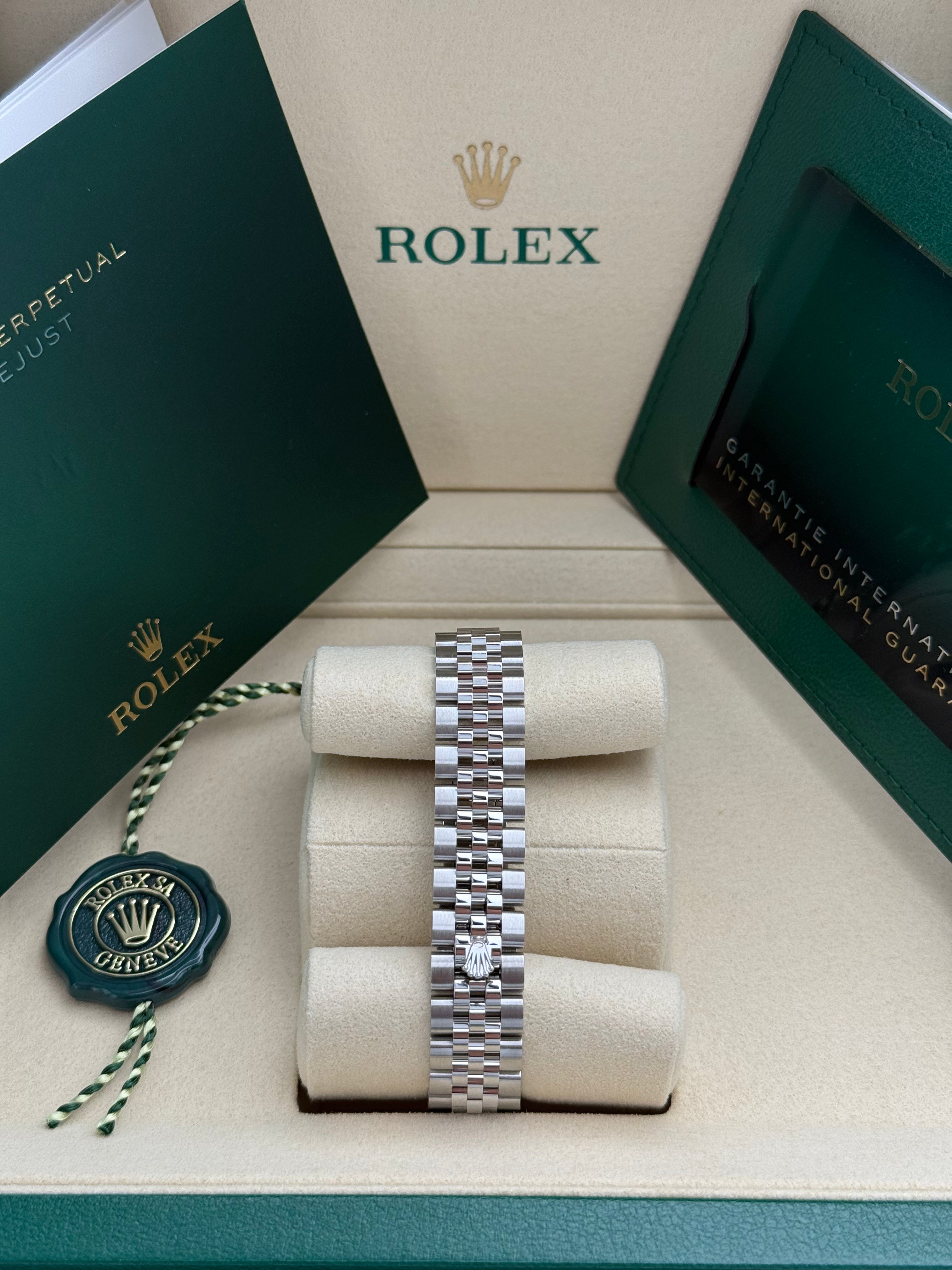 Rolex Lady-Datejust 28 – Ref. 279174 | Rosefarbenes Zifferblatt | Jubilee-Band