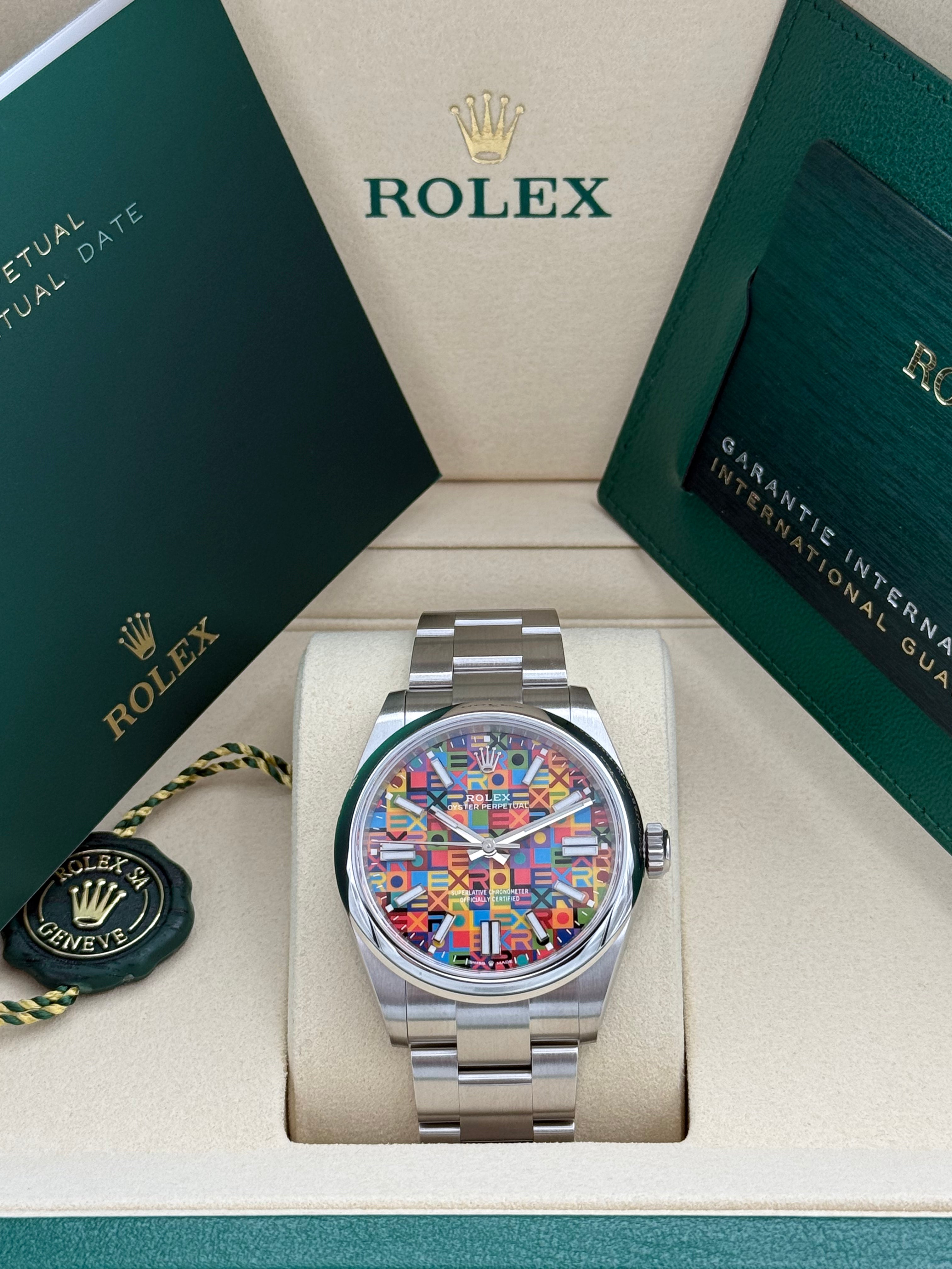 Rolex Oyster Perpetual 41 – Ref. 134300 | Jubilee-Motif Zifferblatt | Oyster-Band