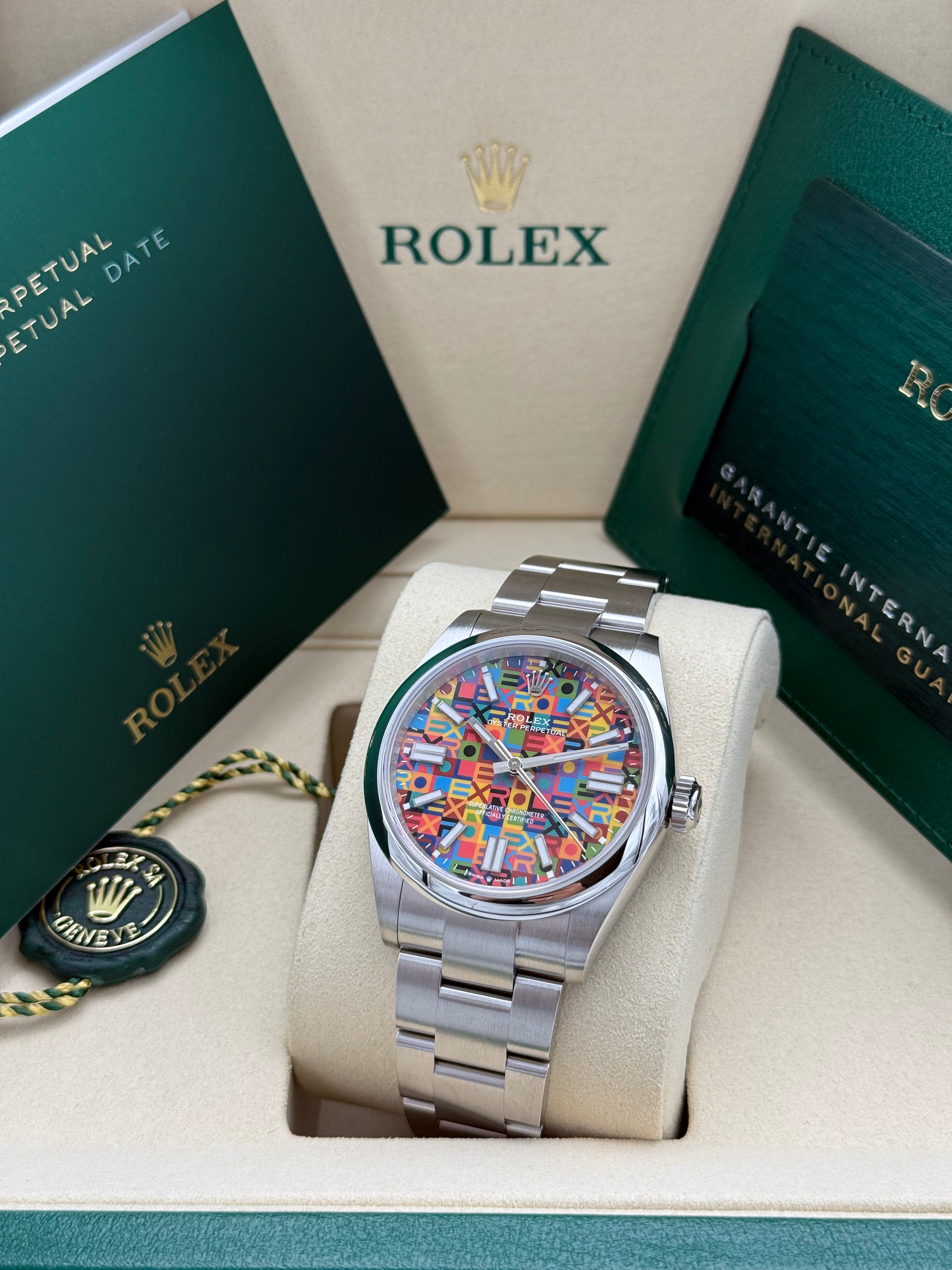 Rolex Oyster Perpetual 41 – Ref. 134300 | Jubilee-Motif Zifferblatt | Oyster-Band