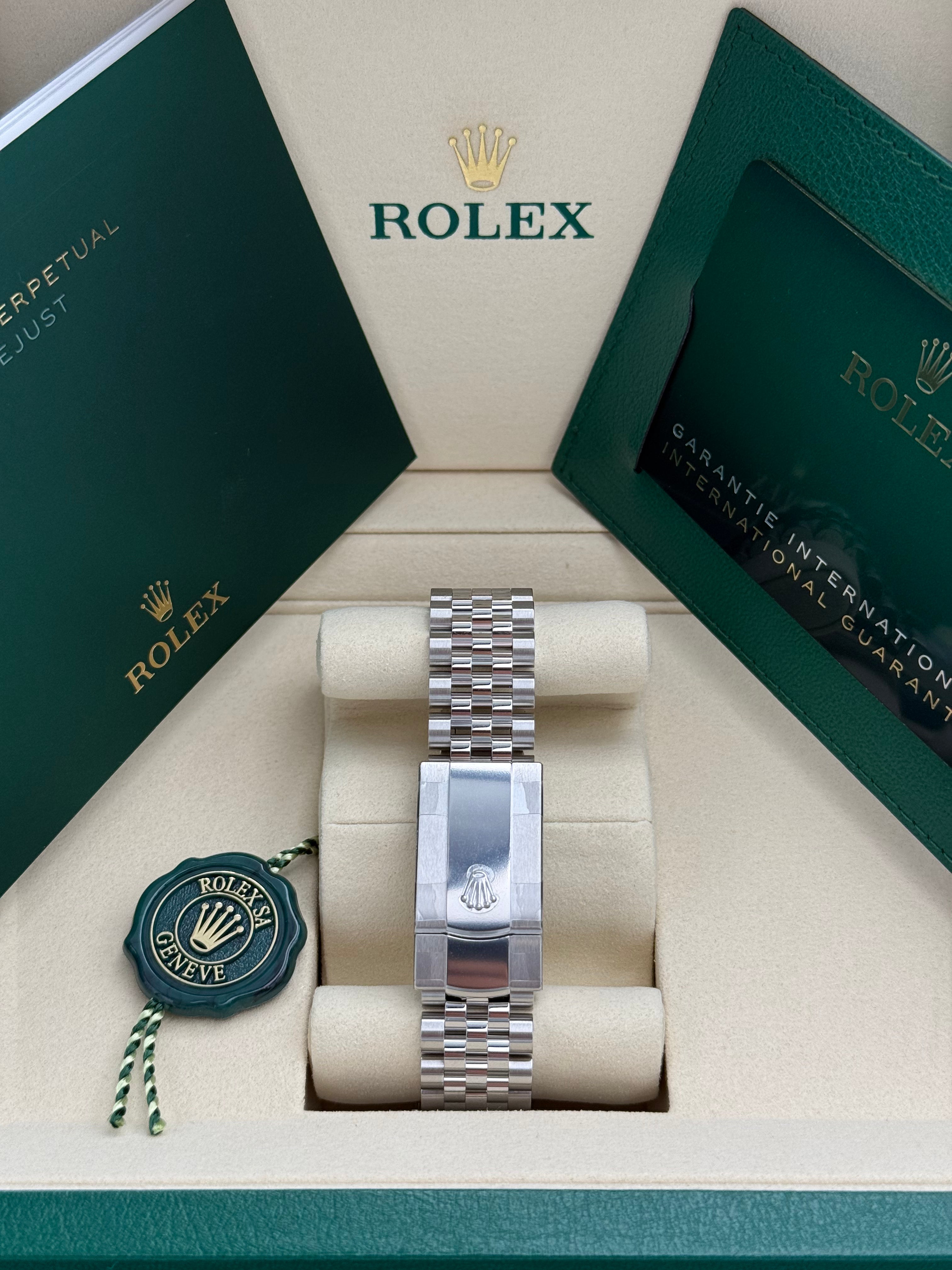 Rolex Datejust 41 – Ref. 126334 |"Wimbledon" Zifferblatt | Jubilee-Band