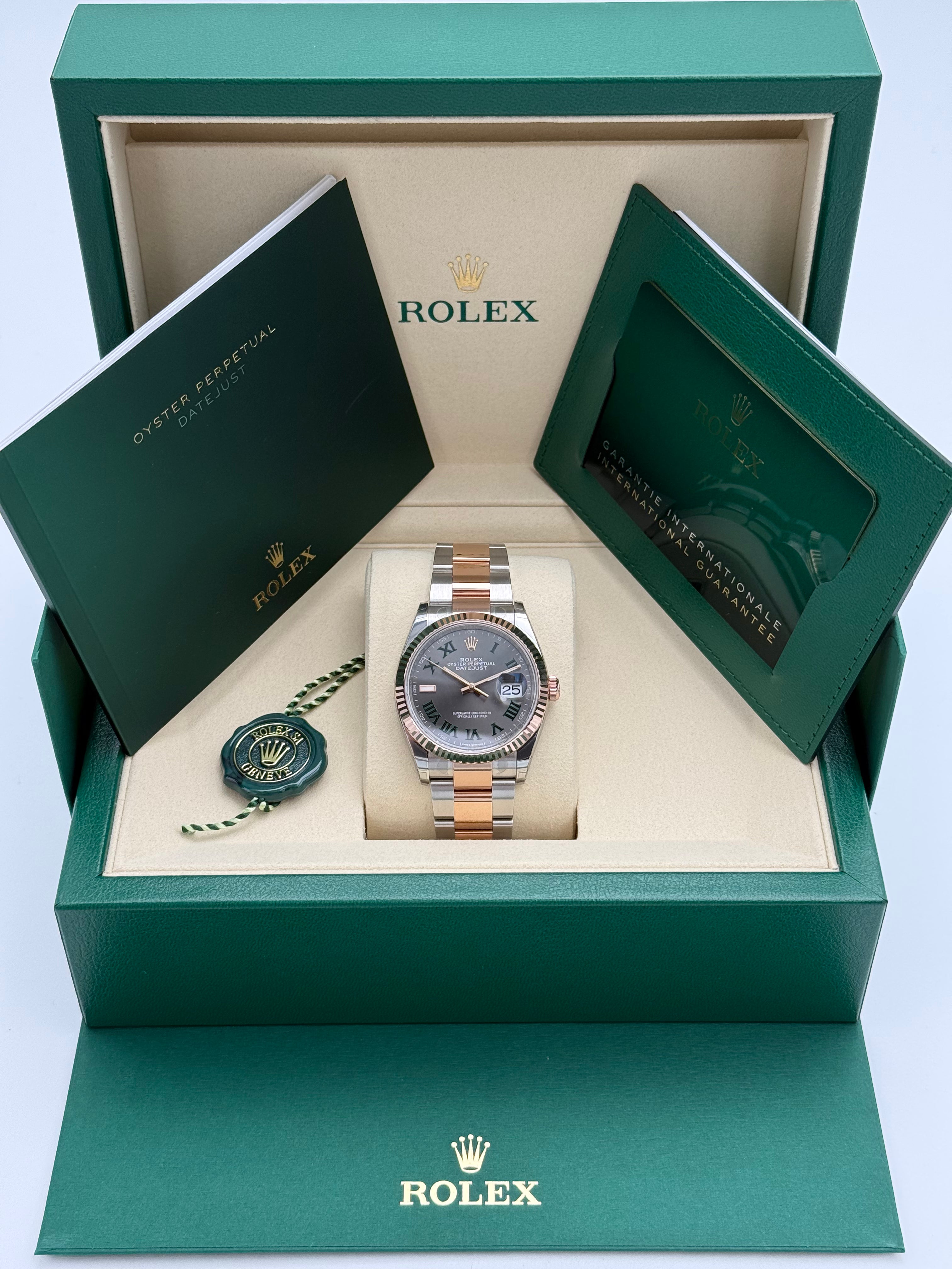 Rolex Datejust 36 – Ref. 126231 | Schiefergraues Zifferblatt | Oyster-Band