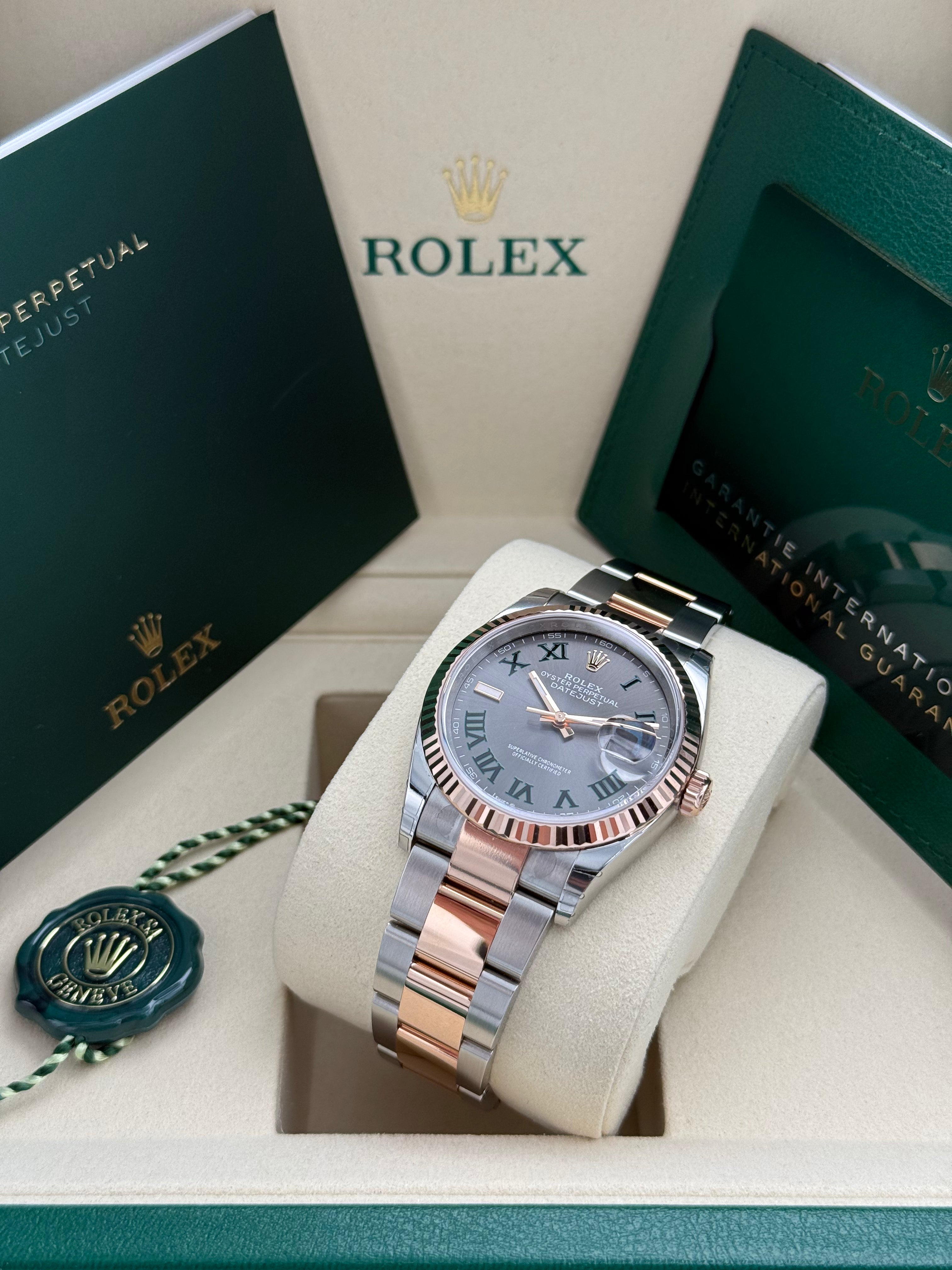 Rolex Datejust 36 – Ref. 126231 | Schiefergraues Zifferblatt | Oyster-Band