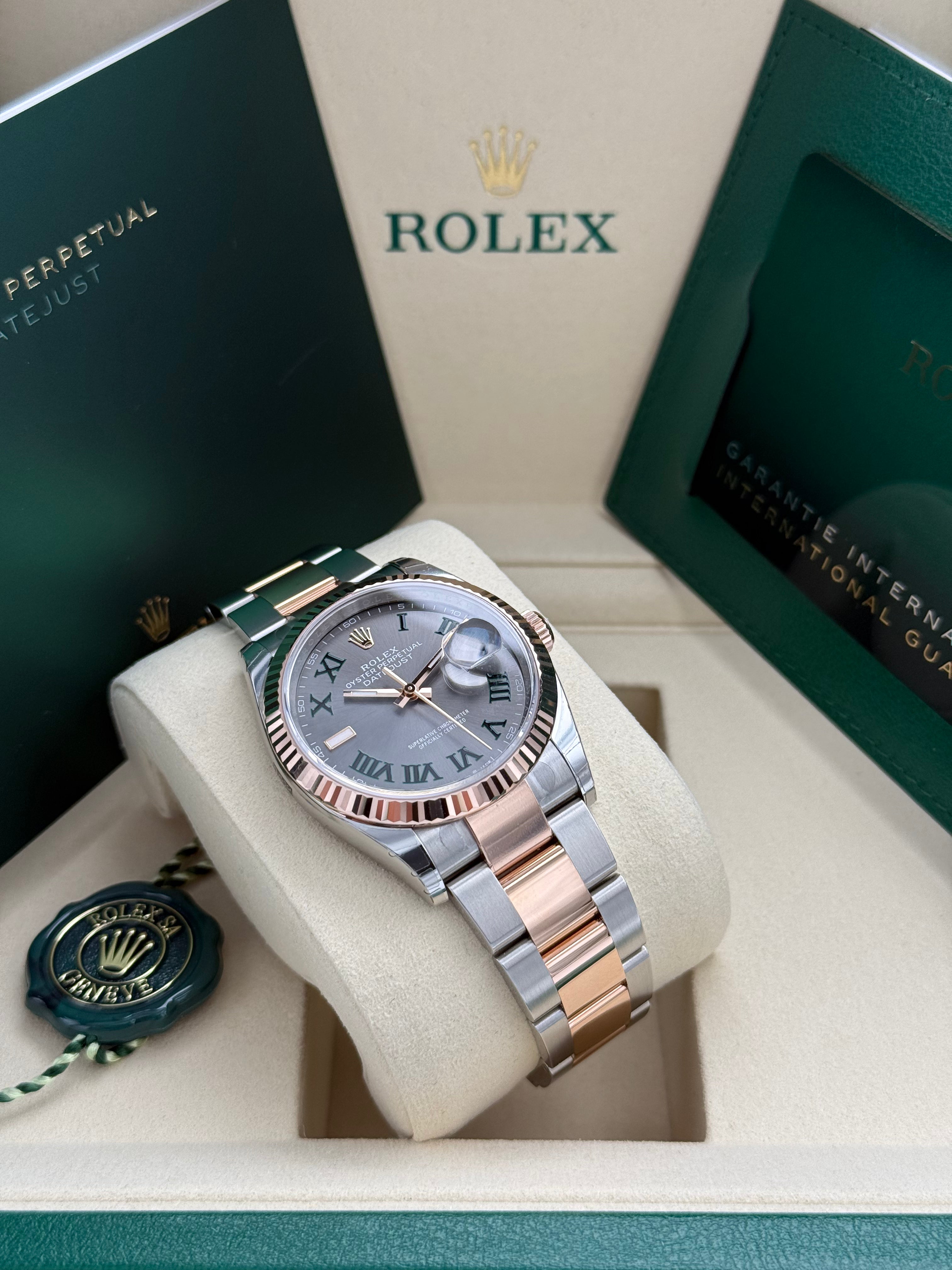 Rolex Datejust 36 – Ref. 126231 | Schiefergraues Zifferblatt | Oyster-Band