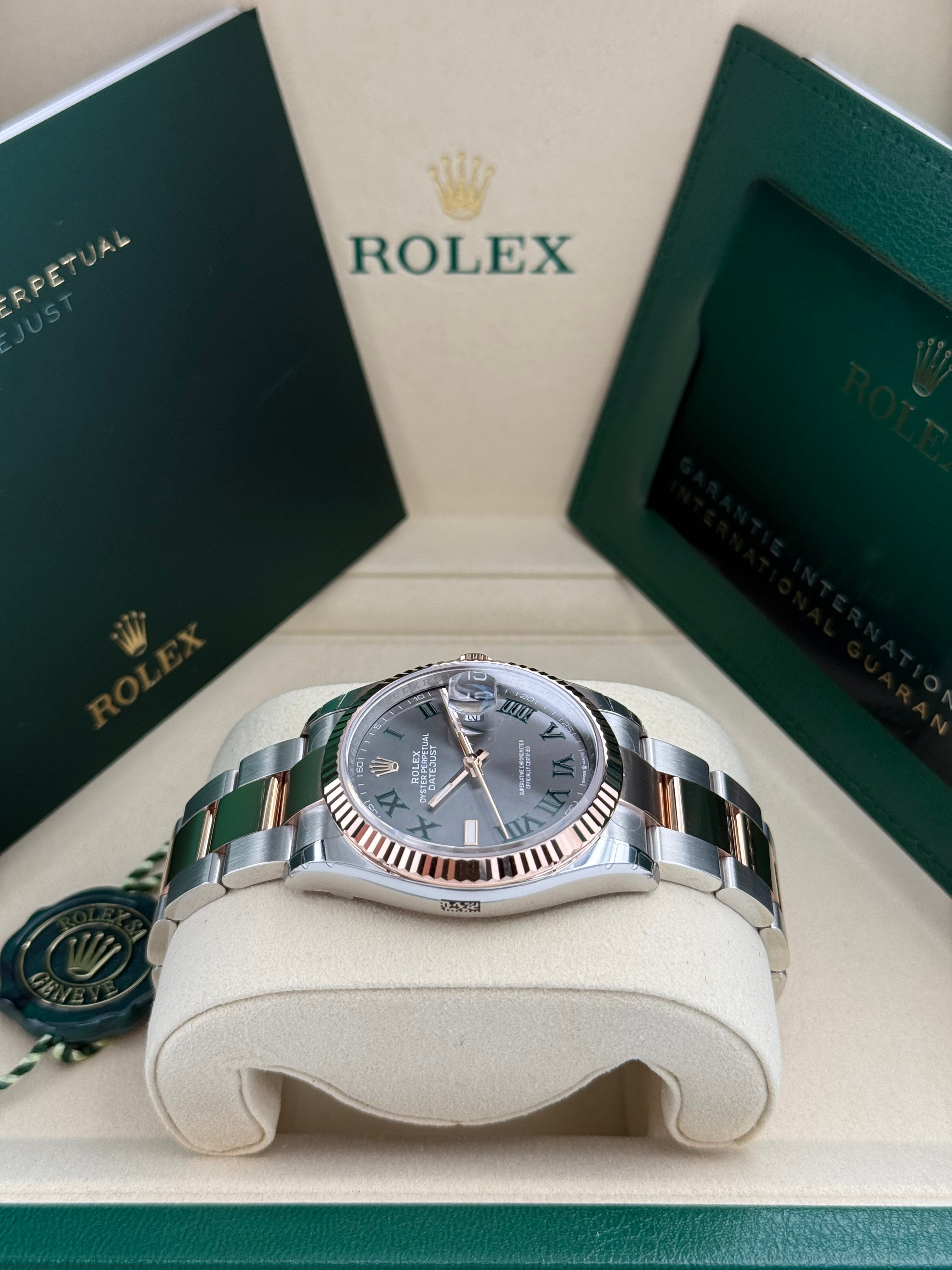 Rolex Datejust 36 – Ref. 126231 | Schiefergraues Zifferblatt | Oyster-Band