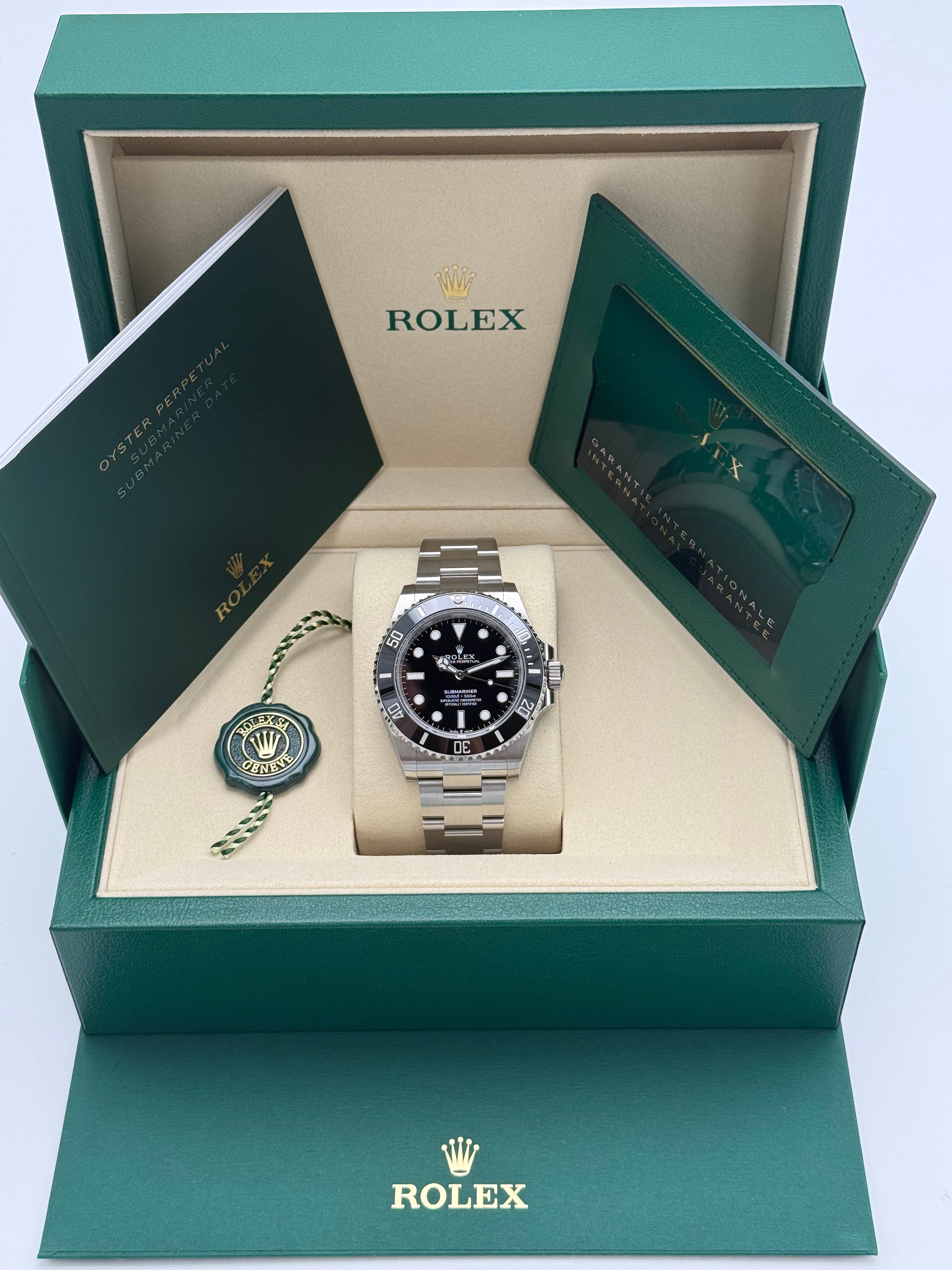 Rolex Submariner – Ref. 124060 | Schwarzes Zifferblatt | Oyster-Band