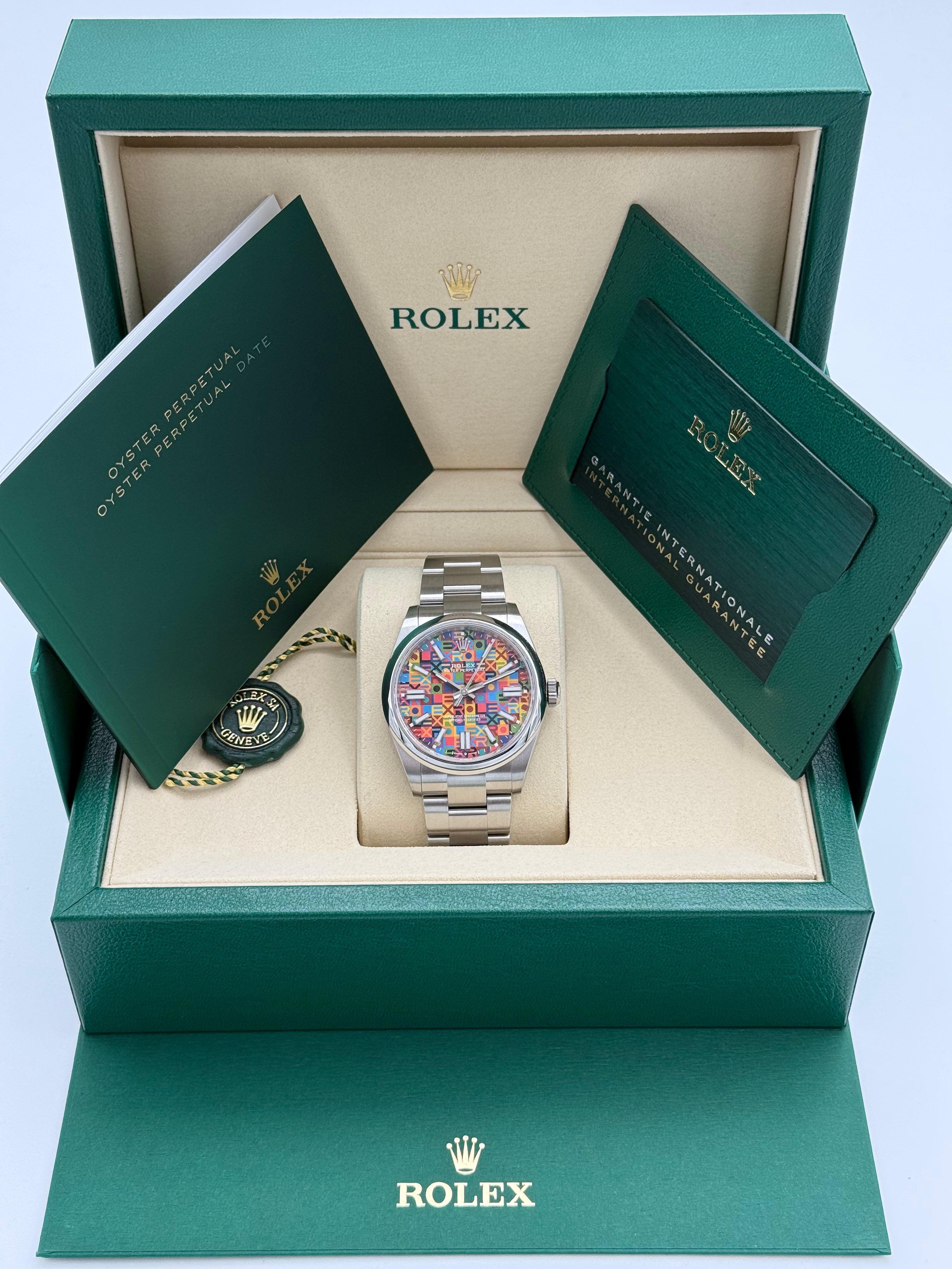 Rolex Oyster Perpetual 41 – Ref. 134300 | Jubilee-Motif Zifferblatt | Oyster-Band